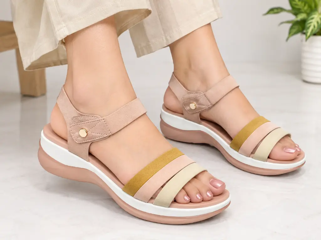 Pastel Wedge Sandals Close-Up.webp