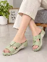 Sage Green Slides, Good Vibes.webp